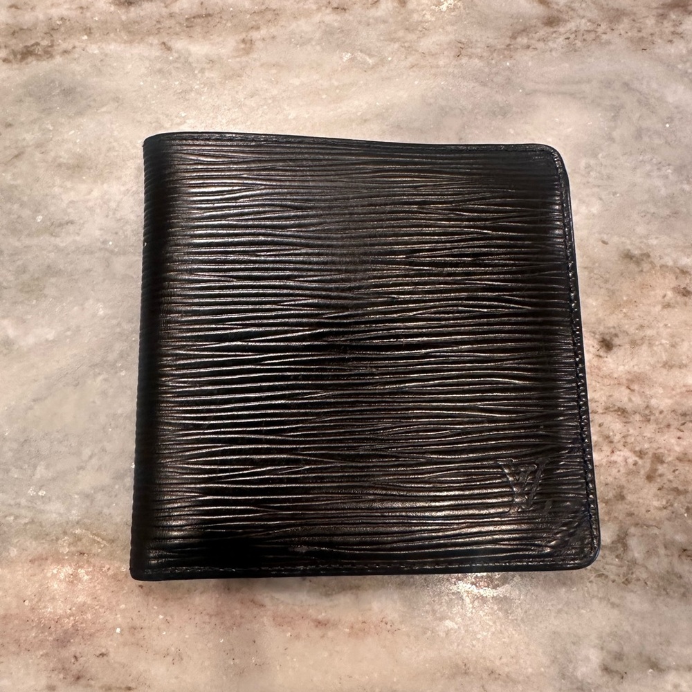 Louis Vuitton Epi Black Marco Wallet